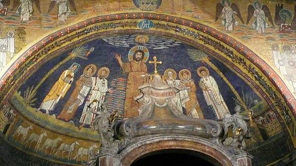 【仙蹤】意大利．羅馬❤羅馬最古老的教堂之一．擁有華麗馬賽克的