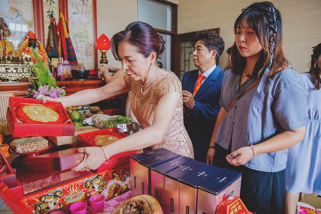 連毅 + 依玲 文定