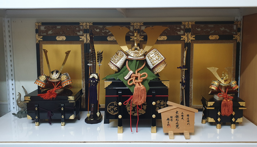 【武士的頭盔】兜｜鎧｜盔甲｜出世兜｜五月人形｜端午の節句