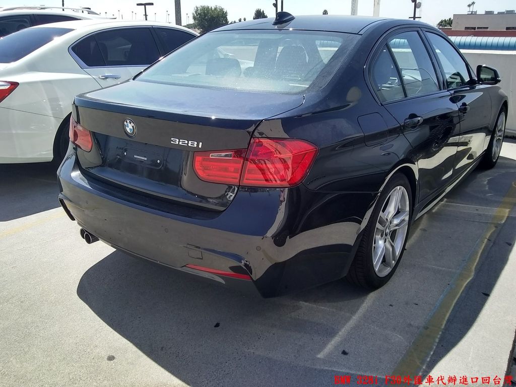 BMW 328i F30外匯車代辦進口帶車回台灣