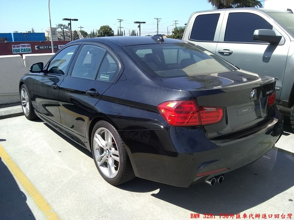 BMW 328i F30外匯車代辦進口帶車回台灣