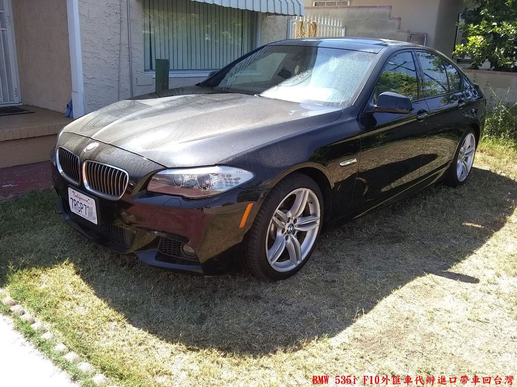 BMW 535i F10外匯車代辦進口帶車回台灣