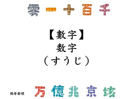 基礎日文 數字日文唸法 零一十百千萬億京垓 日文教學 偶希都理 痞客邦 基礎日文 數字日文唸法 零一十百千萬億京垓 日文教學 偶希都理 痞客邦