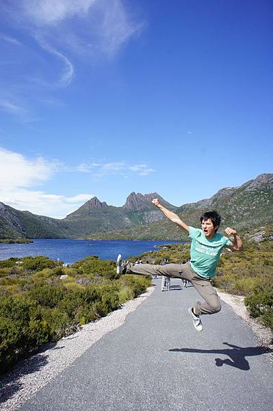 Dove lake in Cradle Mountain