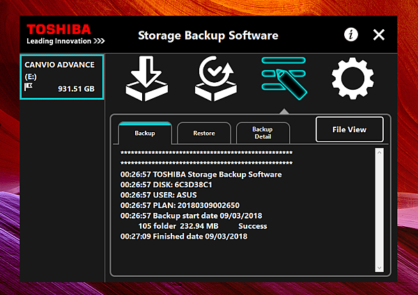 TOSHIBA Canvio Advance V9 1TB USB 3.0 2.5 吋外接式行動硬碟開箱 (3).png