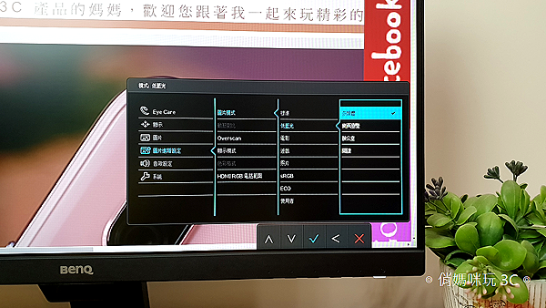 BenQ 24 型 IPS 寬螢幕窄邊框 GW2480 開箱 (俏媽咪玩 3C) (24).png