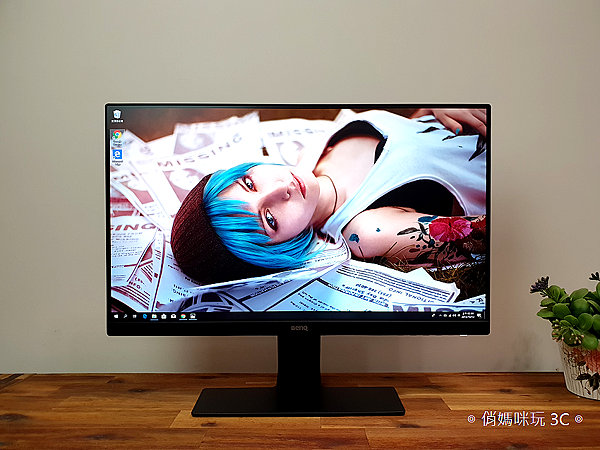 BenQ 24 型 IPS 寬螢幕窄邊框 GW2480 開箱 (俏媽咪玩 3C) (30).png