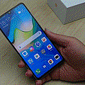 HUAWEI P30 上手勢呼叫多工列 (俏媽咪玩 3C).gif