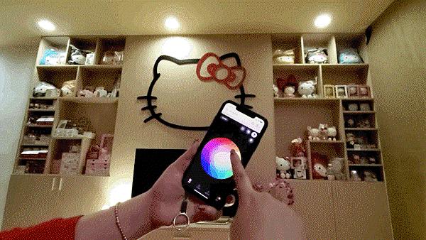 飛利浦 Hue 智慧燈泡、Hue Go 以及 Hue 燈帶開箱 (俏媽咪玩 3C) (100).gif