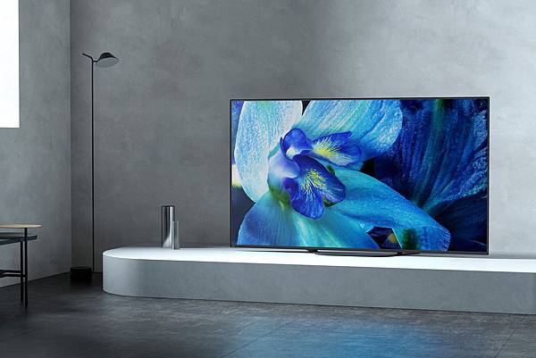 圖4) Sony BRAVIA OLED 電視A8G系列搭載獨家開發的 ‘ 平面聲場技術 ’，透過整個螢幕發聲，實現影音合一、更具臨場感的觀影體驗。.jpg