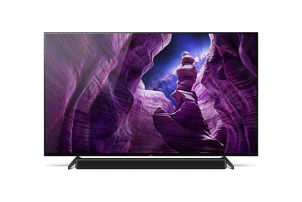 圖7 ) BRAVIA A8H系列底座採用可調節設計，提供搭配單件式環繞音響擺放時更靈活的陳設選擇。.jpg