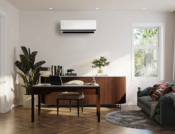 【新聞圖片5】LG DUALCOOL WiFi 雙迴轉變頻空調外型極簡美觀，同時具備舒適風+、溫濕智控科技等功能.png