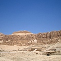 Long shot of Valley of Kings