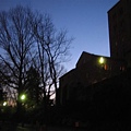 日落後的修道院