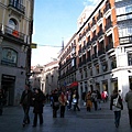 Puerta del sol (太陽門)旁街道