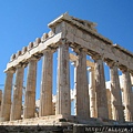 The back of Parthenon. (the front is under reconstruction. One thing that you shouldn't travel in april.)