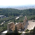 Theatre of Herodes Atticus. Live performances are still held here in summer.