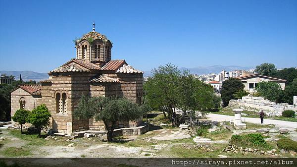 A small church in Ancient Agora