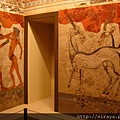 fresco from Santorini. Now in the National Archaelogical Museum