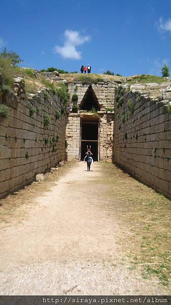 Clytemnastra's tomb. The so-called "tholos (beehive) tomb"
