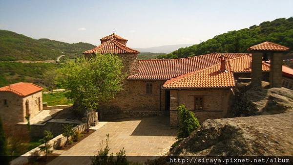 courtyard of Agia Triada