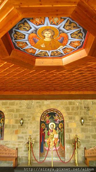 the interior or monastery varlaam
