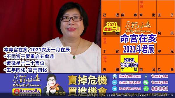 亥 2021辛丑牛運勢命宮十二宮流年斗君2021農曆一月 ilucky986愛幸運紫微斗數 微博 weibo wechat pixnet.jpg