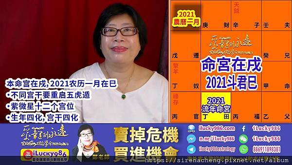 戌 2021辛丑牛運勢命宮十二宮流年斗君2021農曆一月 ilucky986愛幸運紫微斗數 微博 weibo wechat pixnet.jpg