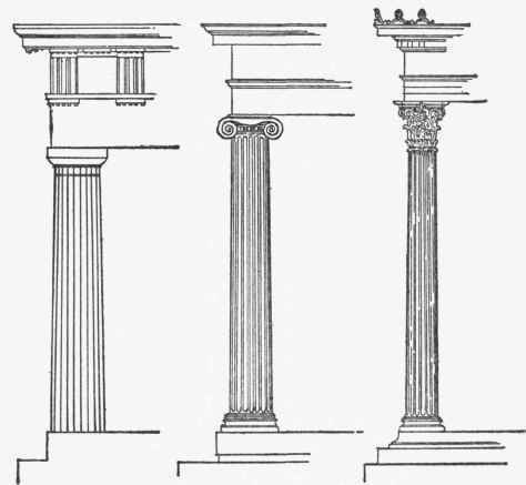 The-Doric-Ionic-and-Corinthian-columns The-Doric-Ionic-and-Corinthian-columns