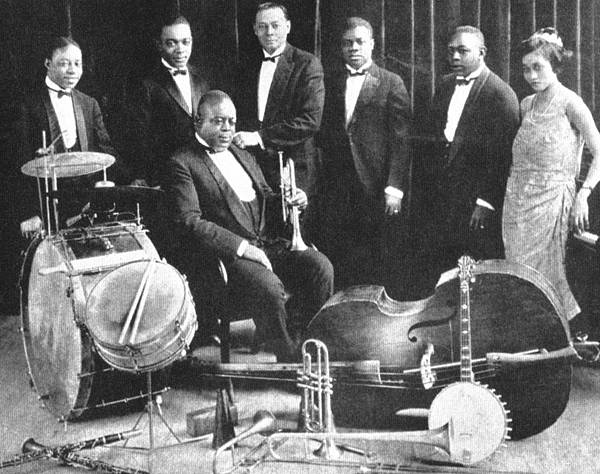 Joe “King” Olive %26; The Creole Jazz Band