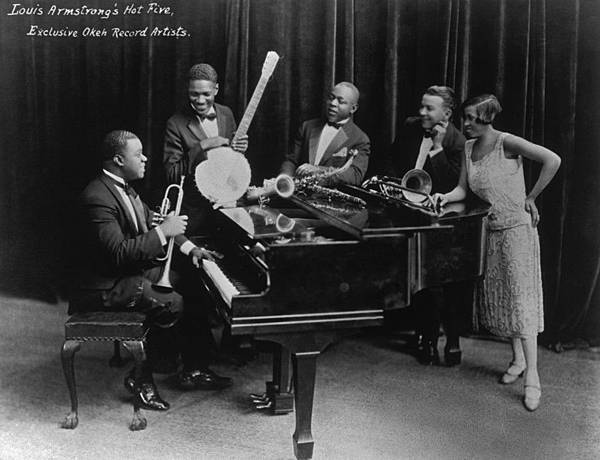 Louis Armstrong %26;  Hot Five c. 1925.