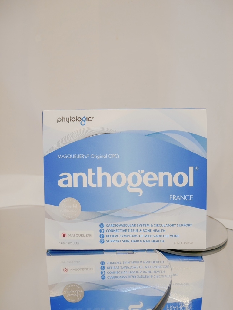 留駐美好【Anthogenol月光寶盒葡萄籽原花青素膠囊】提