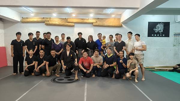 健棋道館十週年館慶演武