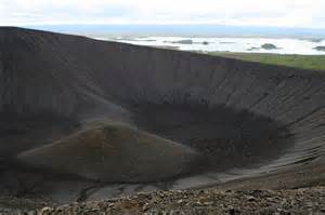 top of Mt. Hverfjall