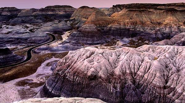 Petrified Forest National Park - painted desert