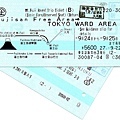 Fuji ticket 富士急行