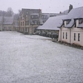 到英國後第一次看到雪