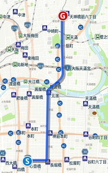 route to 天滿.JPG