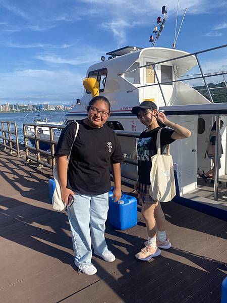 【淡水沙侖】淡水老街、渡淪、沙侖海灘 走走 @捷運淡水站