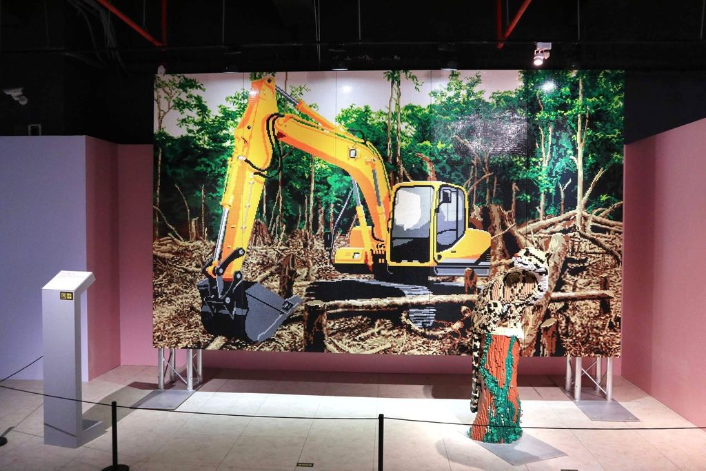 大動物奇積樂高藝術