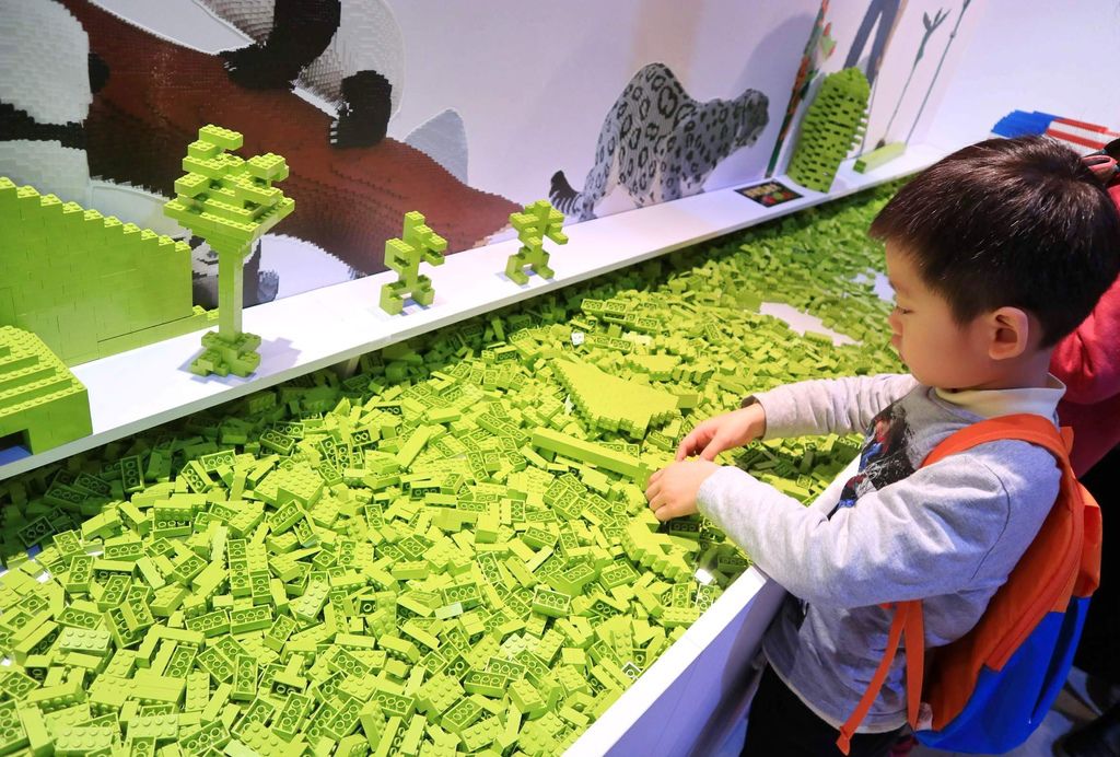 大動物奇積樂高藝術