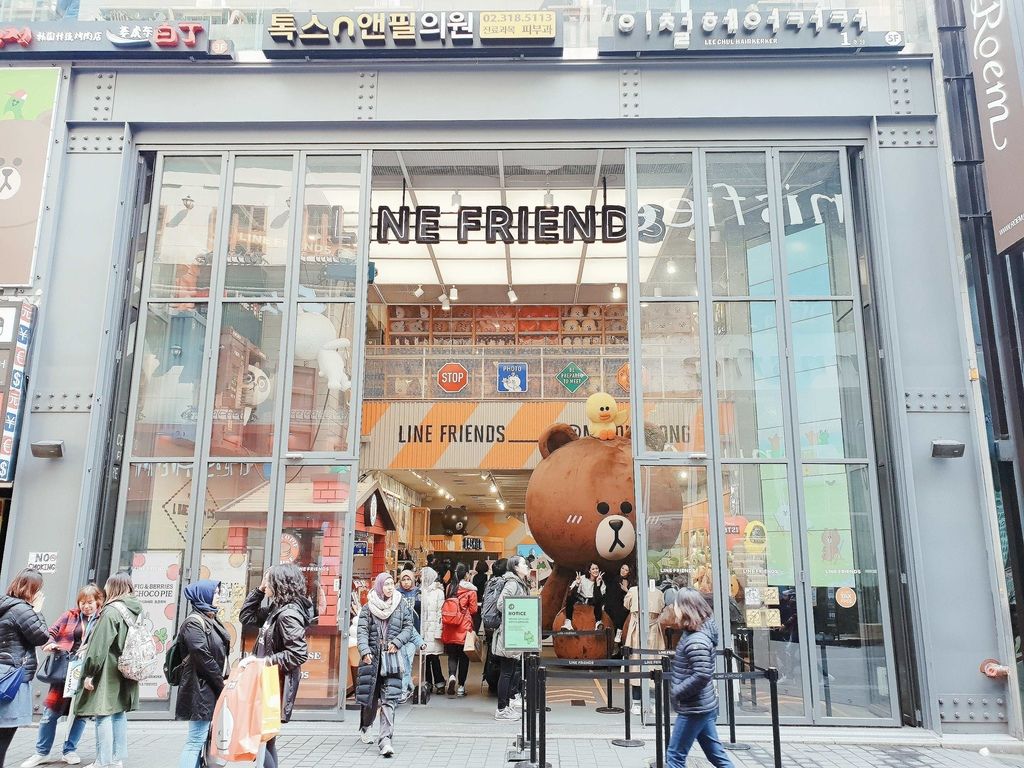 ,韓國,首爾,BT21,明洞,LINE Friends,防彈少年團,BT21 Friends,主題商店,