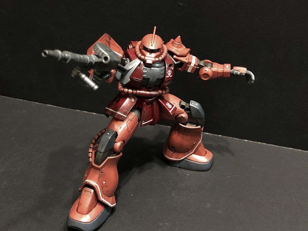 鋼彈模型 夏亞專用薩克ii 紅色慧星ver Hg Gto 024 簡易無縫教學 拉麵王 痞客邦