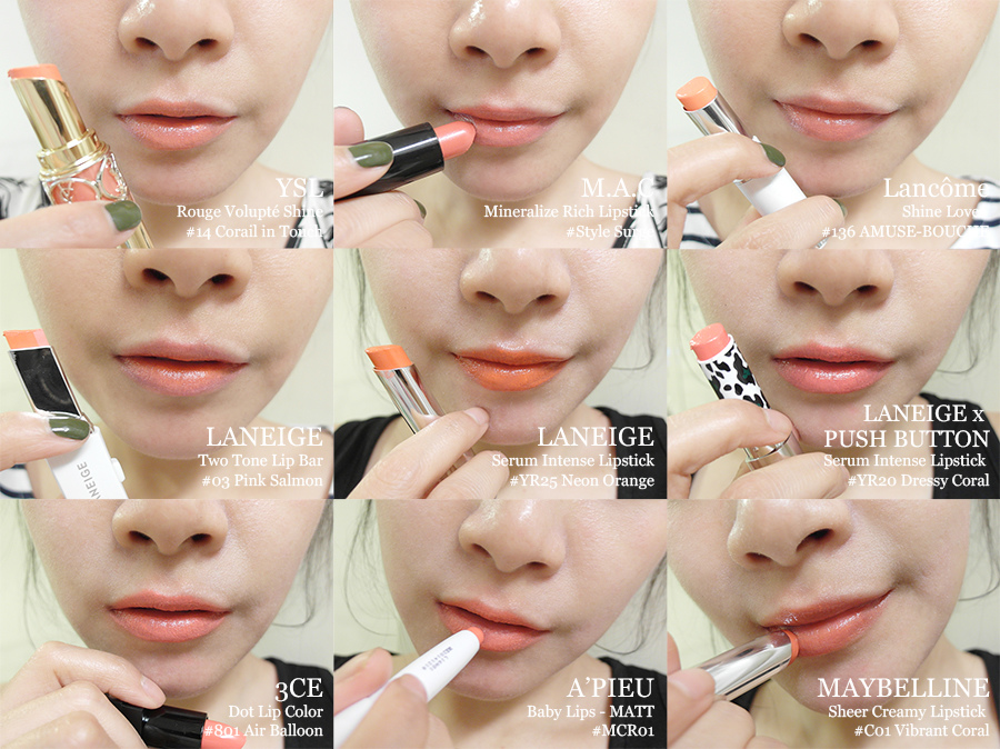 Make up - orange - lipstick - 32