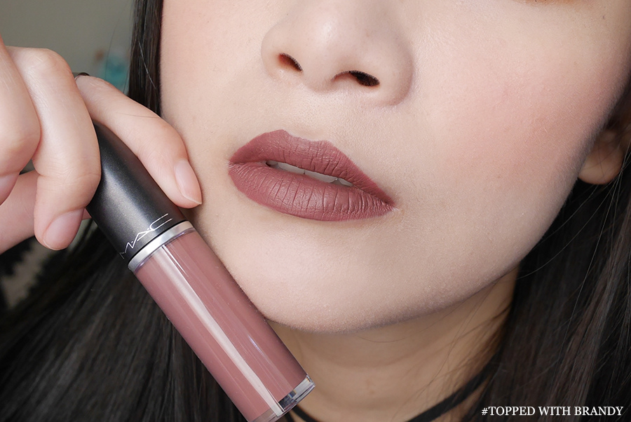 MAC RETRO MATTE - 12 - TOPPED WITH BRANDY