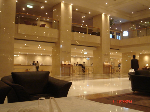 品川王子飯店的lobby