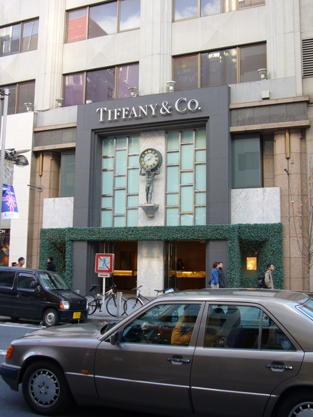 新宿在三越百貨的Tiffany & Co 