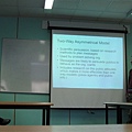 in PR seminar