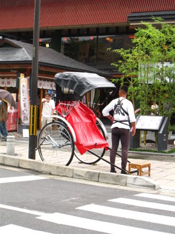 嵐山的車夫