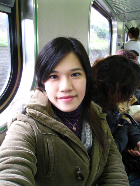 2009.03.07 火車上自拍